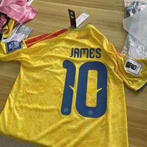 Colombia Yellow Soccer Jersey